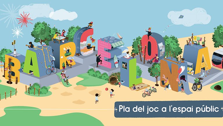 Plan del juego en el espacio público de Barcelona con horizonte 2030 -  Institut infància i adolescència